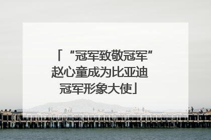 “冠军致敬冠军” 赵心童成为比亚迪冠军形象大使