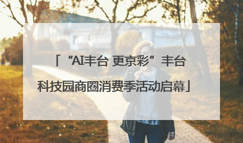 “AI丰台 更京彩”丰台科技园商圈消费季活动启幕