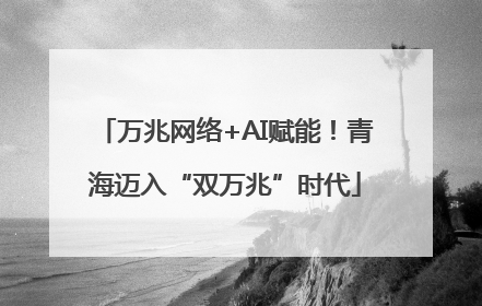 万兆网络+AI赋能！青海迈入“双万兆”时代