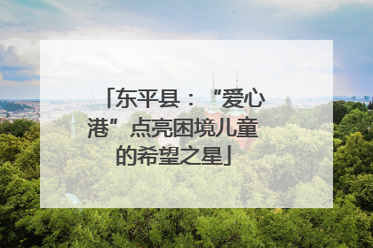 东平县：“爱心港”点亮困境儿童的希望之星
