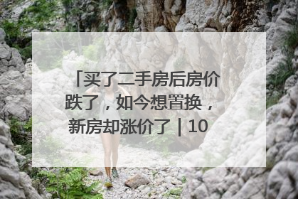 买了二手房后房价跌了，如今想置换，新房却涨价了｜100个买房故事