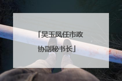吴玉凤任市政协副秘书长