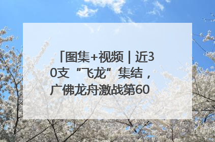 图集+视频｜近30支“飞龙”集结，广佛龙舟激战第60届荔湾“沙溪景”