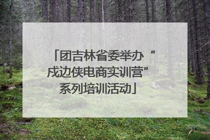 团吉林省委举办“戍边侠电商实训营”系列培训活动