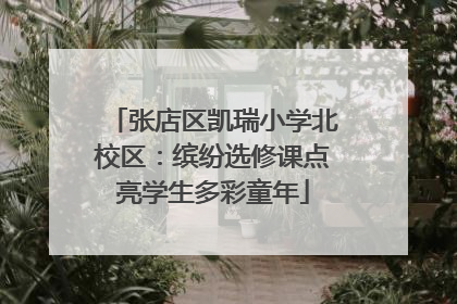 张店区凯瑞小学北校区：缤纷选修课点亮学生多彩童年