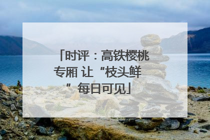 时评：高铁樱桃专厢 让“枝头鲜”每日可见
