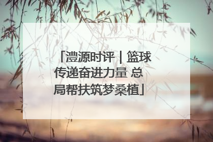 澧源时评｜篮球传递奋进力量 总局帮扶筑梦桑植