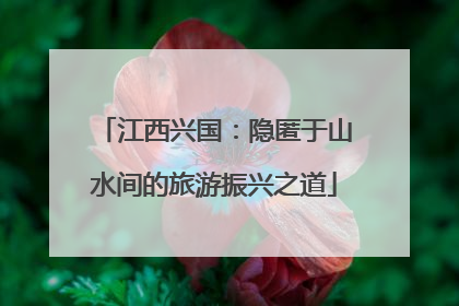 江西兴国：隐匿于山水间的旅游振兴之道