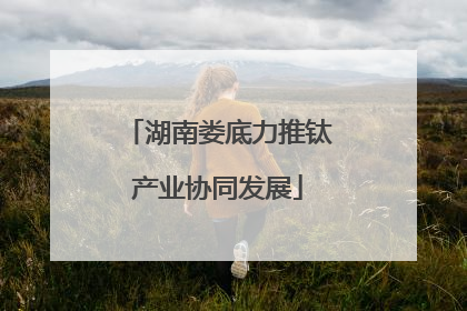 湖南娄底力推钛产业协同发展
