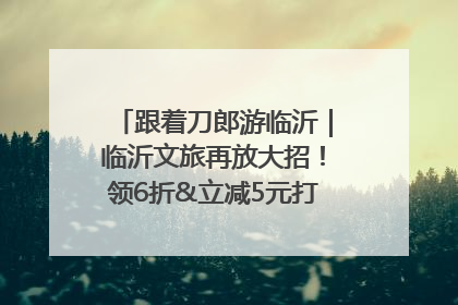 跟着刀郎游临沂｜临沂文旅再放大招！领6折&立减5元打车券，使用后还有2张5折券免费领！
