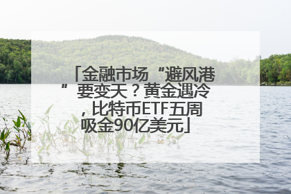 金融市场“避风港”要变天？黄金遇冷，比特币ETF五周吸金90亿美元