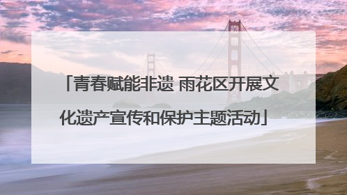 青春赋能非遗 雨花区开展文化遗产宣传和保护主题活动
