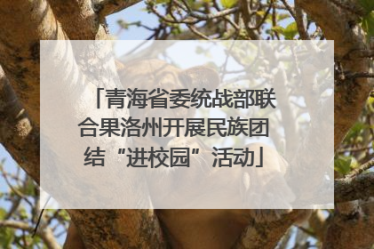 青海省委统战部联合果洛州开展民族团结“进校园”活动