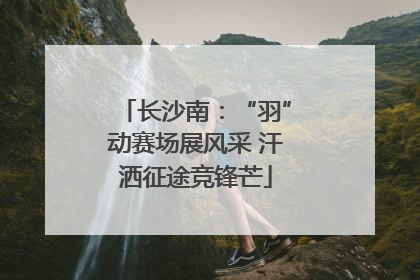 长沙南：“羽”动赛场展风采 汗洒征途竞锋芒