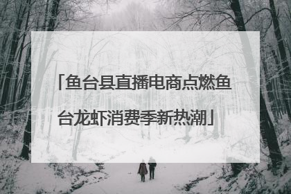 鱼台县直播电商点燃鱼台龙虾消费季新热潮