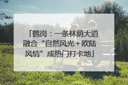 鹤岗：一条林荫大道融合“自然风光＋欧陆风情”成热门打卡地